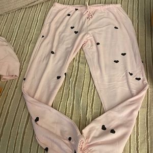 Chaser brand size medium sweatpants pink